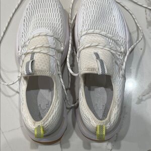 Sorel Women's White and Yellow Sneakers